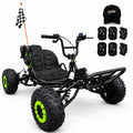 212cc Gas Powered Off-Road Go Kart , Up to 35 MPH, CVT Automatic,  AT145/70-6 Tire