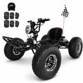 48V 20Ah Electric Off-Road Go Kart for Adults & Teens, Peak 4000W, Up to 31 MPH, 30-Mile Range