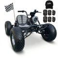 72V 3000W Electric Off-Road Go Kart for Adults & Teens, Peak 10.8kW, Up to 45 MPH, 26Ah battery 37-Mile Range